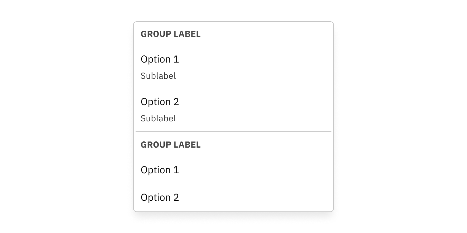 sublabel